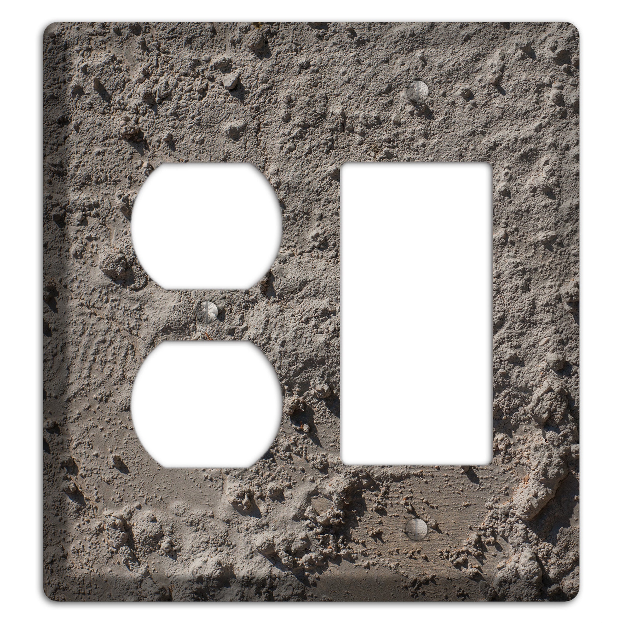Plaster 3 Duplex / Rocker Wallplate
