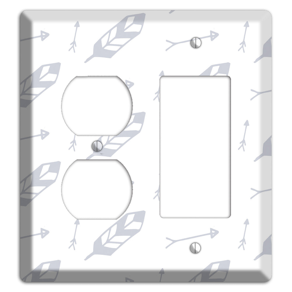 Abstract 22 Duplex / Rocker Wallplate
