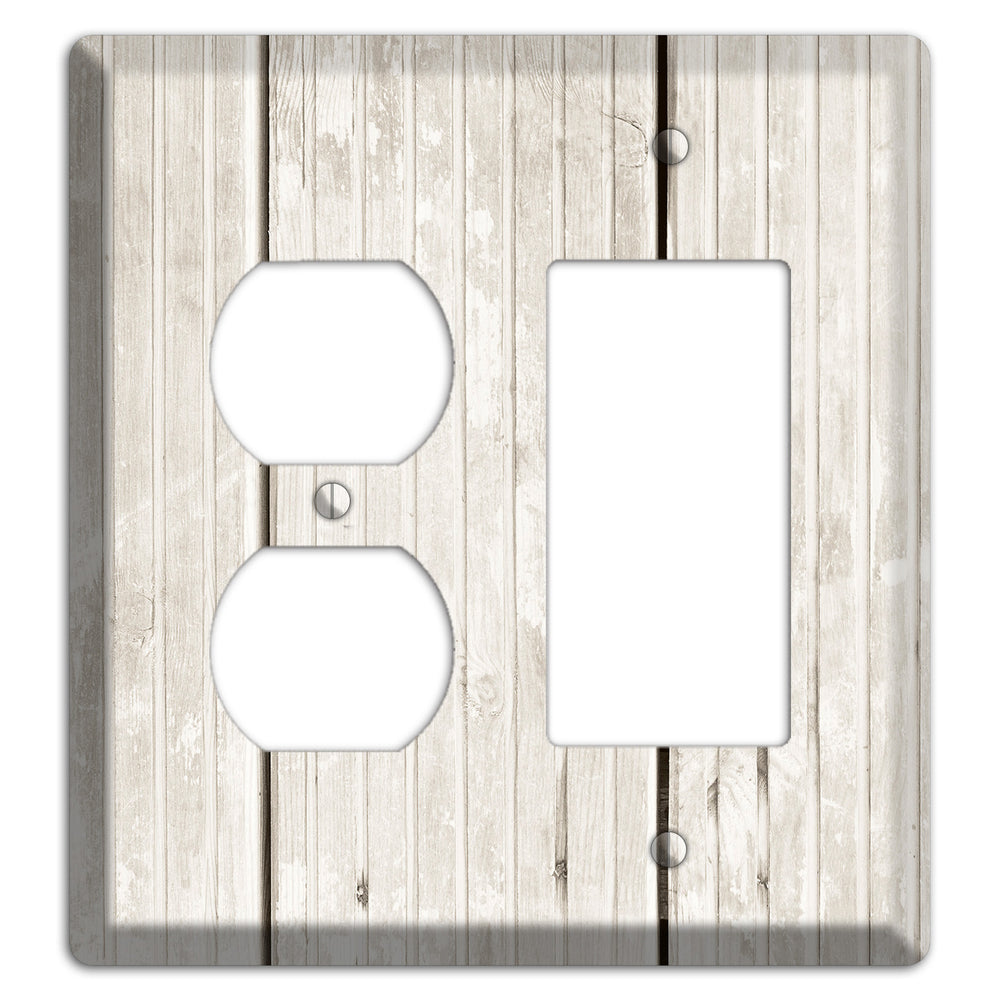 Cararra Antique Duplex / Rocker Wallplate