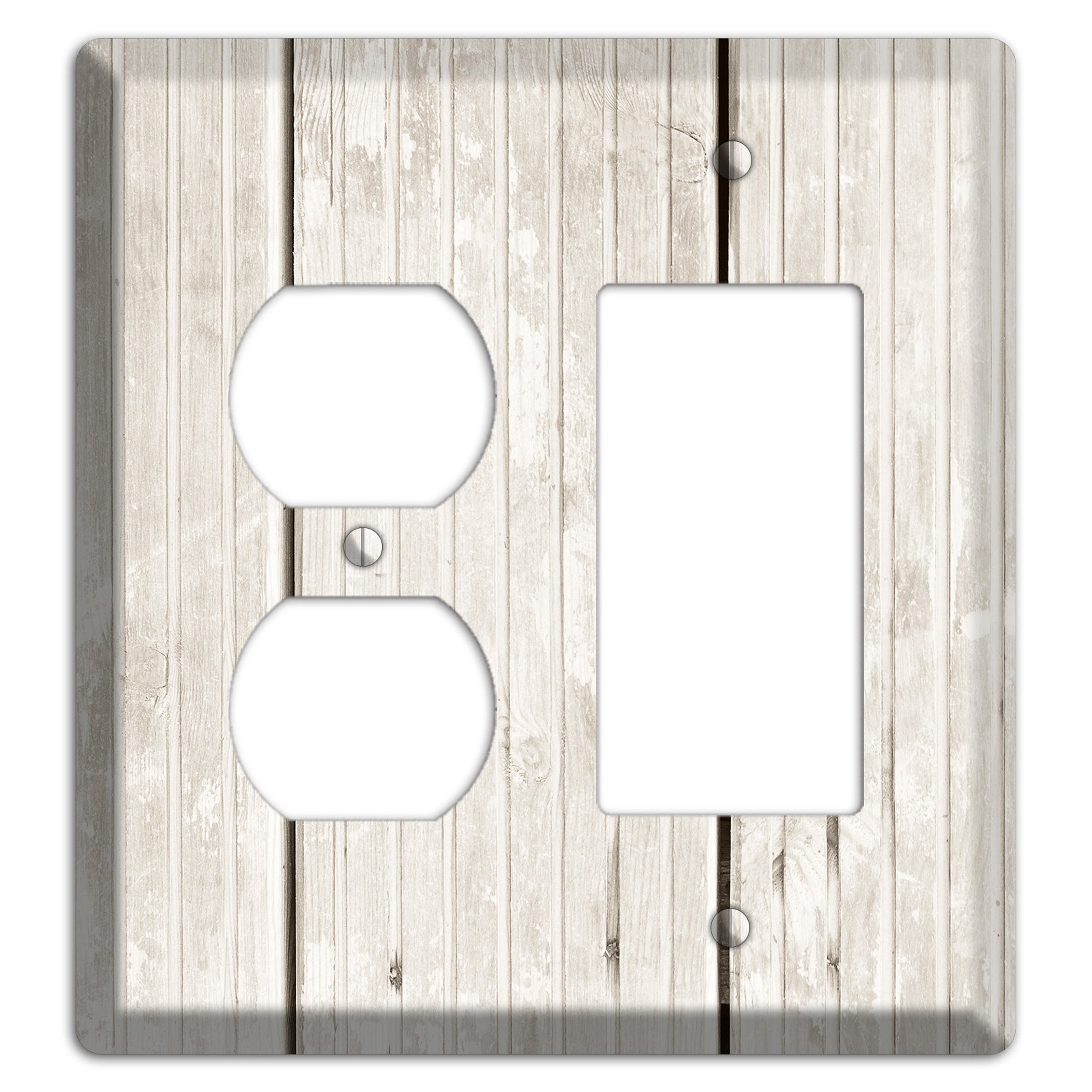 Cararra Antique Duplex / Rocker Wallplate
