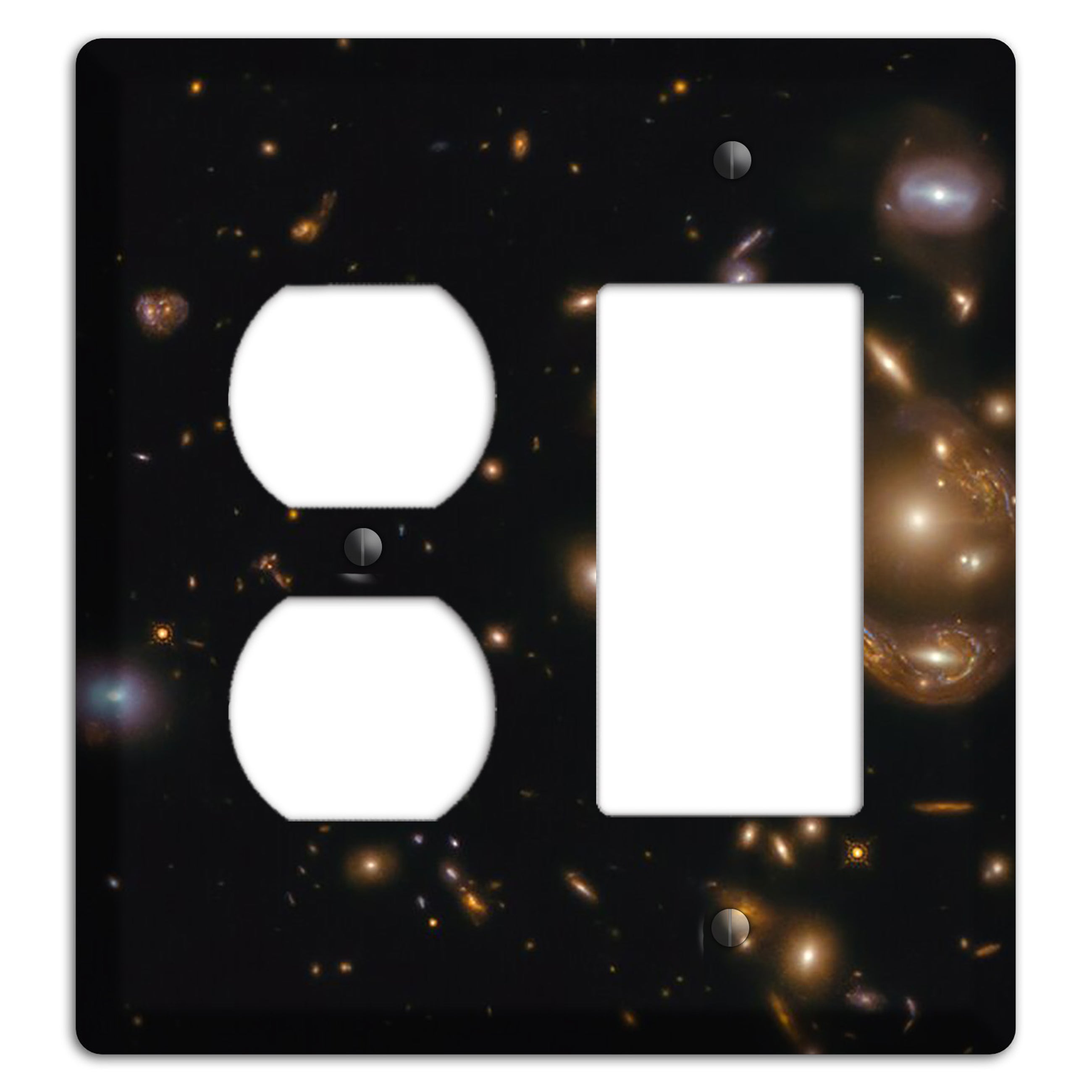 Rings of Relativity Duplex / Rocker Wallplate