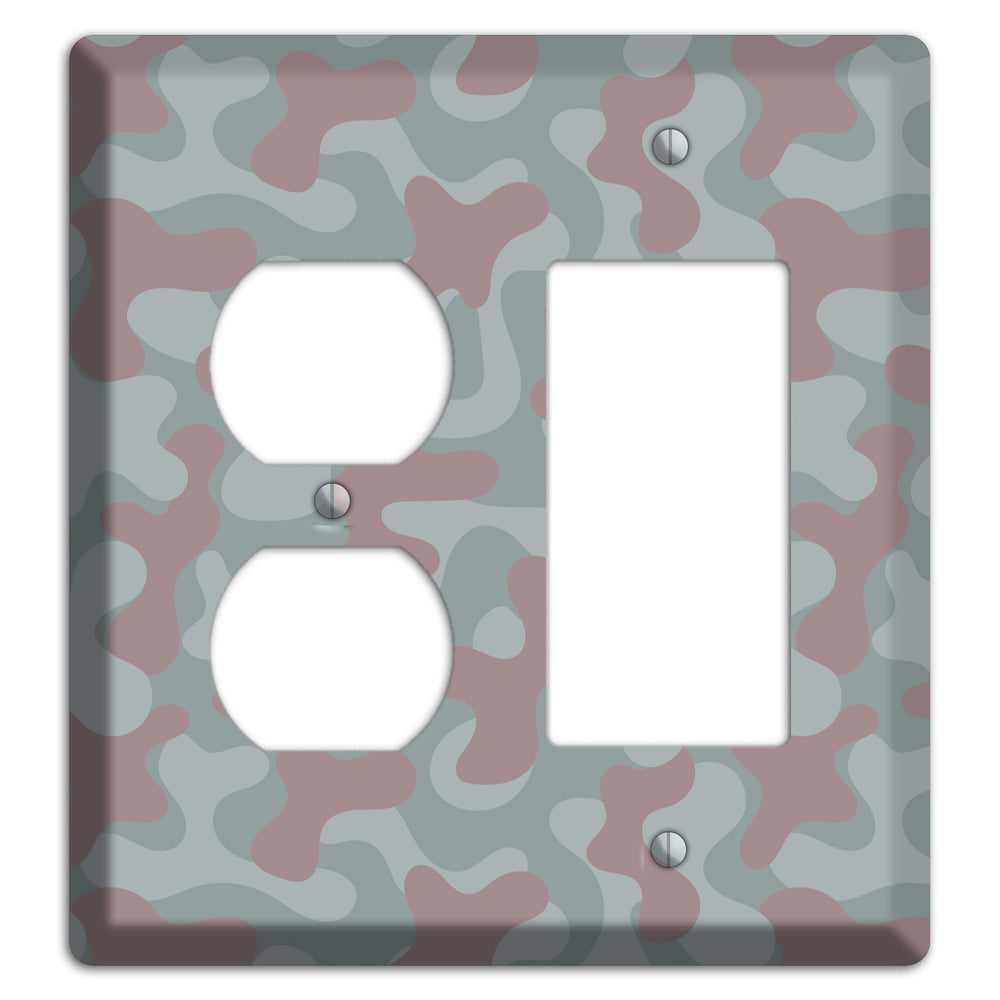 Afghanistan Blotch 1 Camo Duplex / Rocker Wallplate