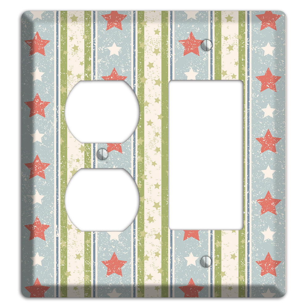 Christmas Morning Duplex / Rocker Wallplate