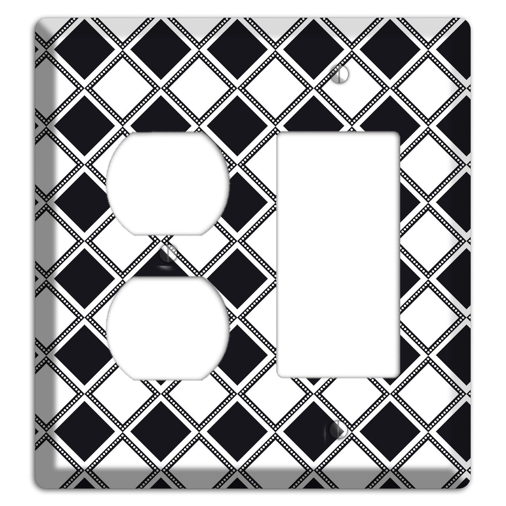 Moroccan 14 Duplex / Rocker Wallplate