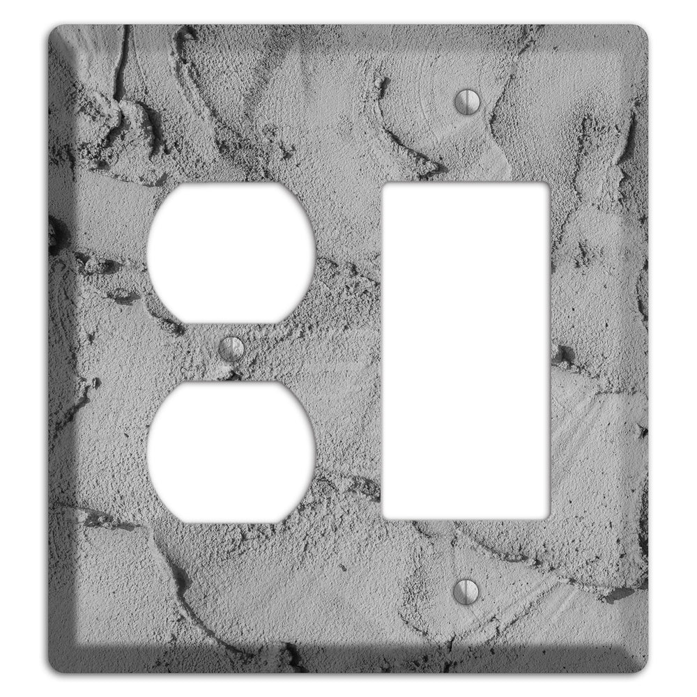Plaster 8 Duplex / Rocker Wallplate