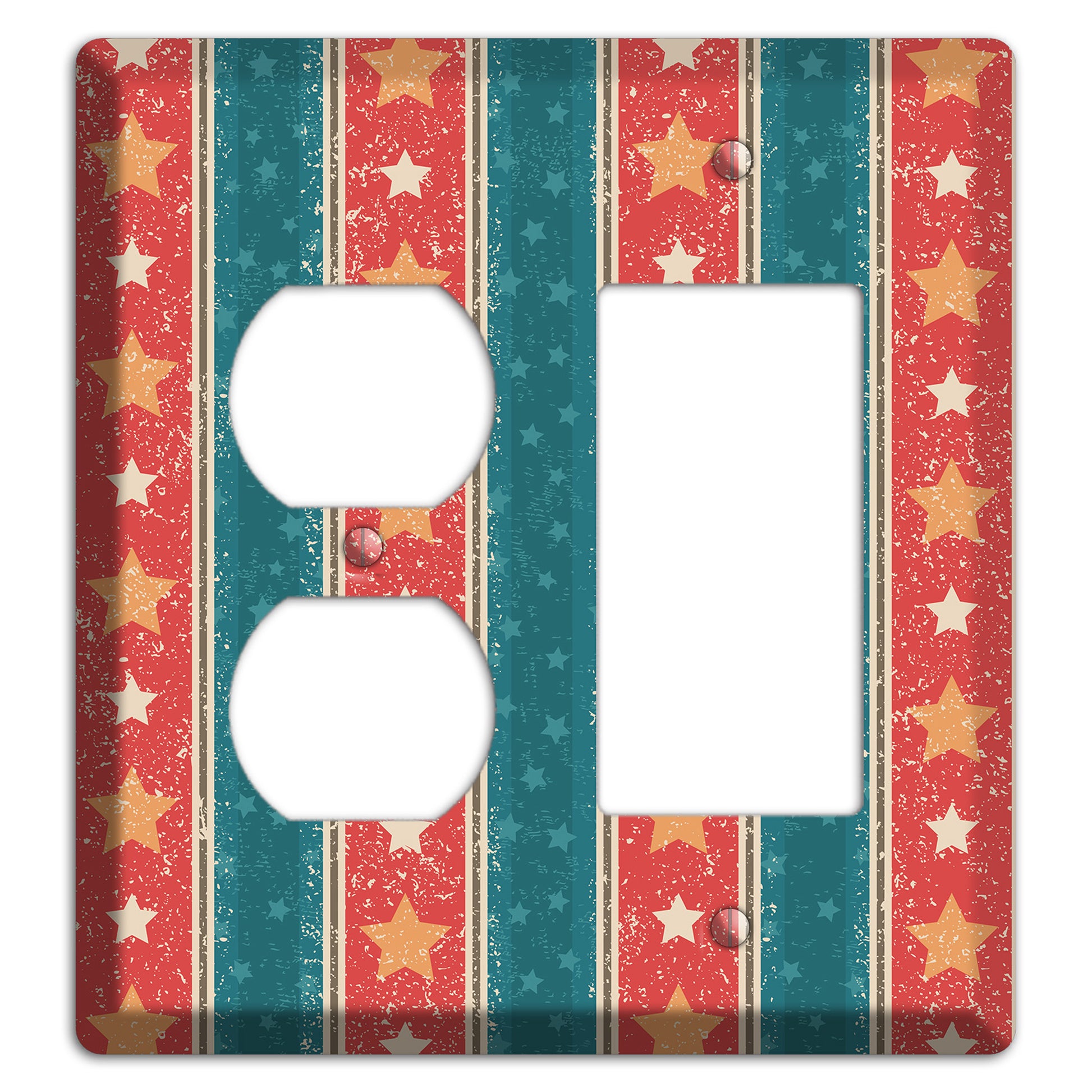 American Dream Duplex / Rocker Wallplate