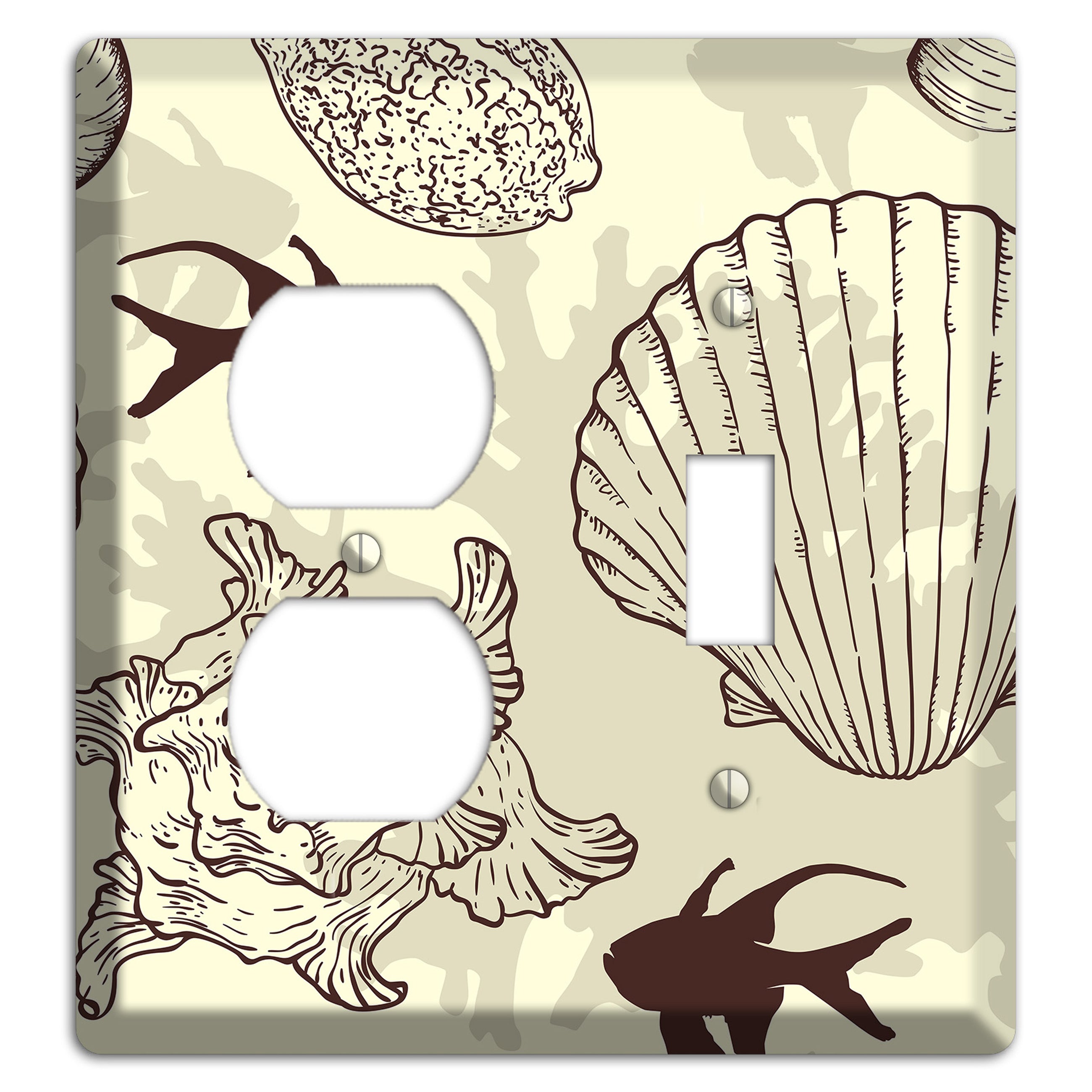 Shells 4 Duplex / Toggle Wallplate