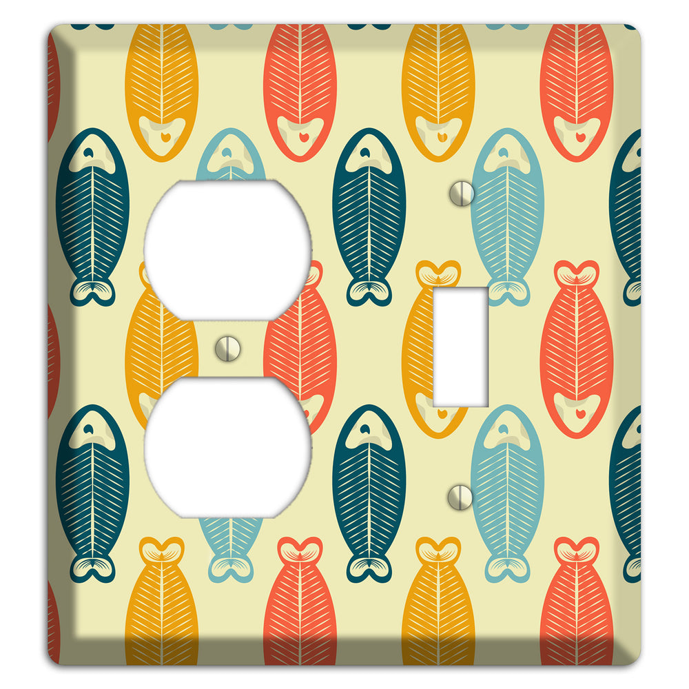 Fish Duplex / Toggle Wallplate