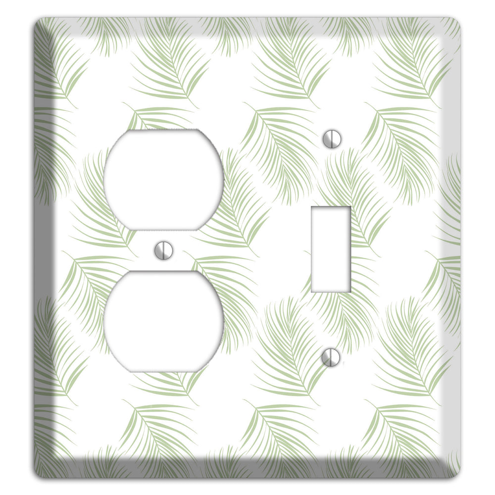 Leaves Style GG Duplex / Toggle Wallplate