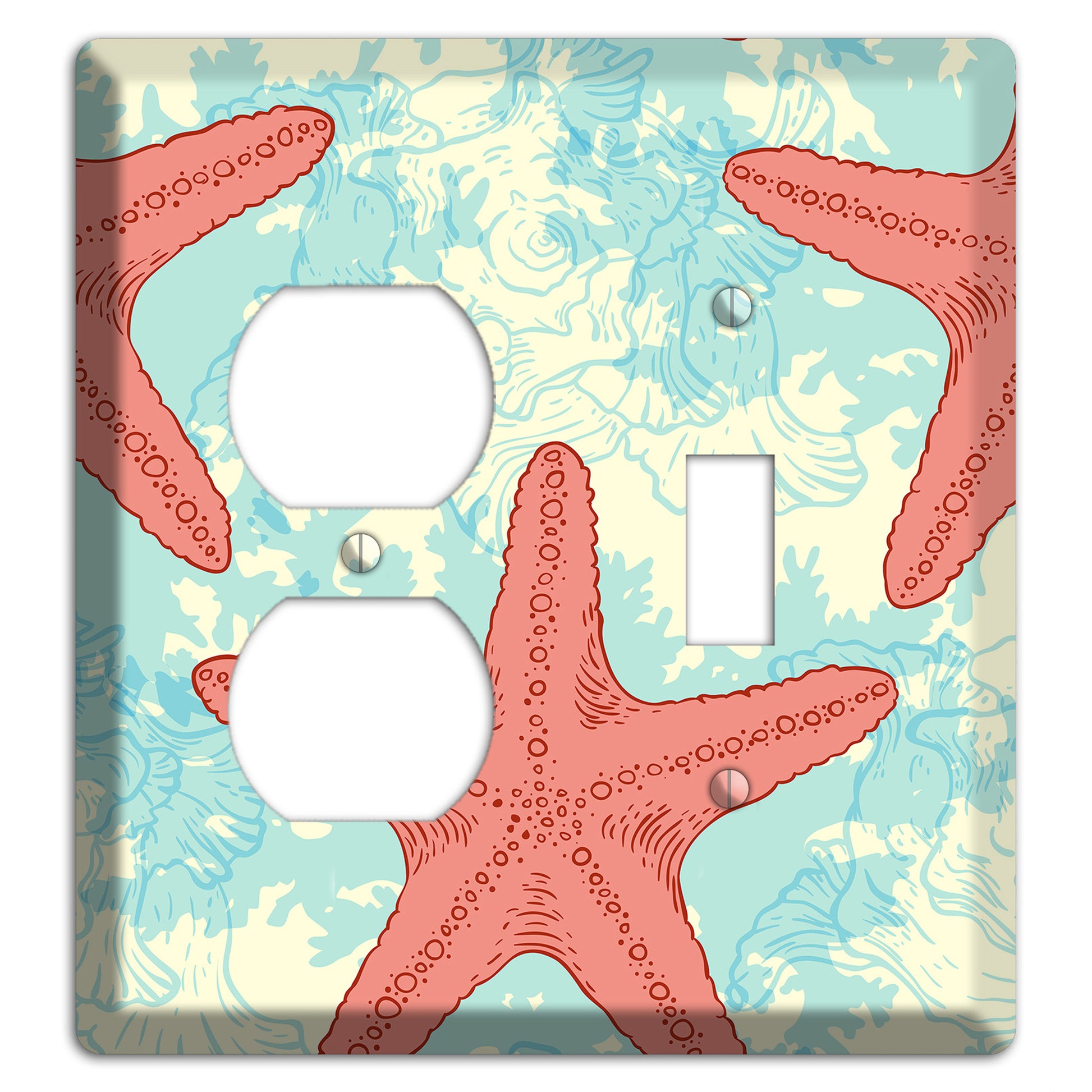 Shells 6 Duplex / Toggle Wallplate