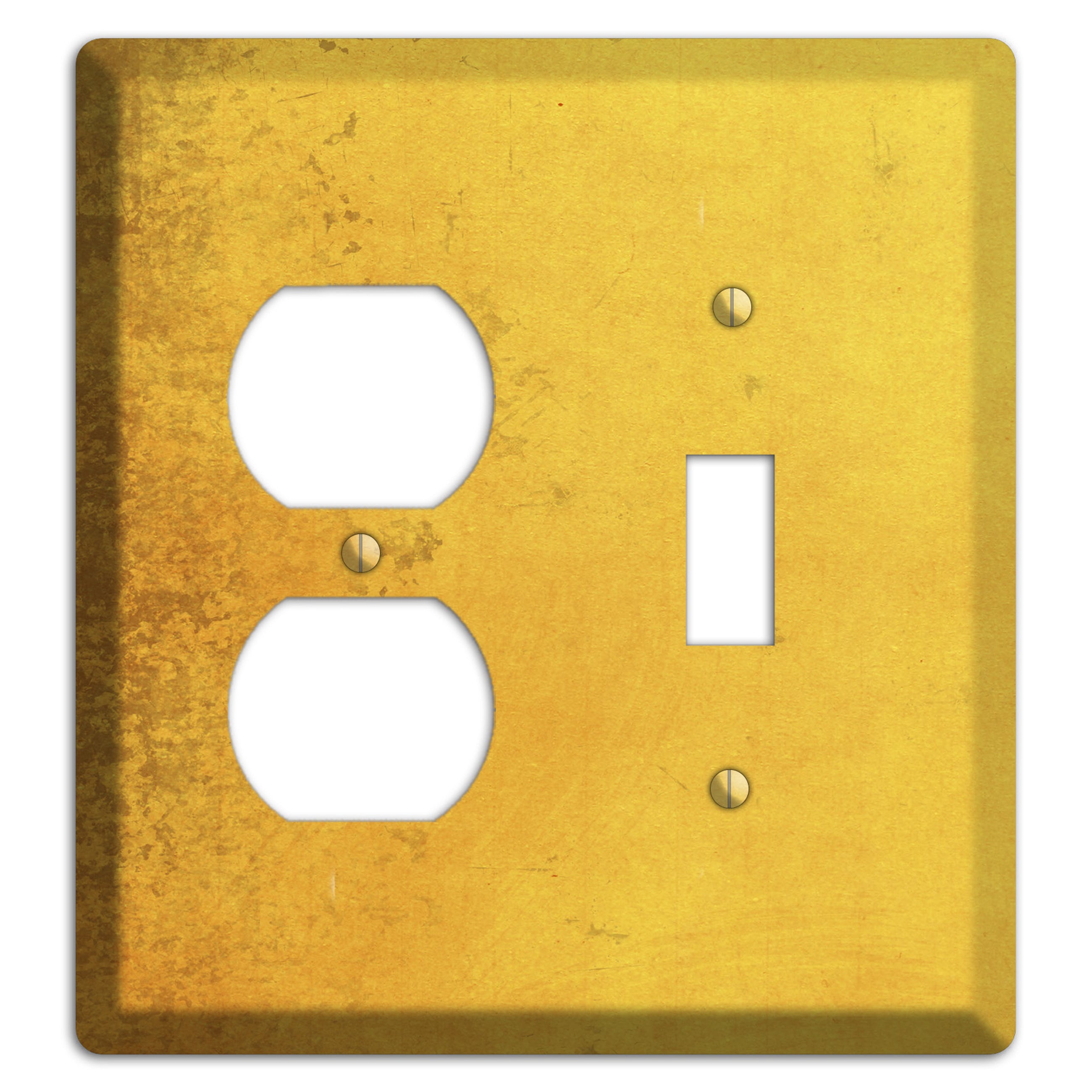 Abbey Vintage Grunge Duplex / Toggle Wallplate