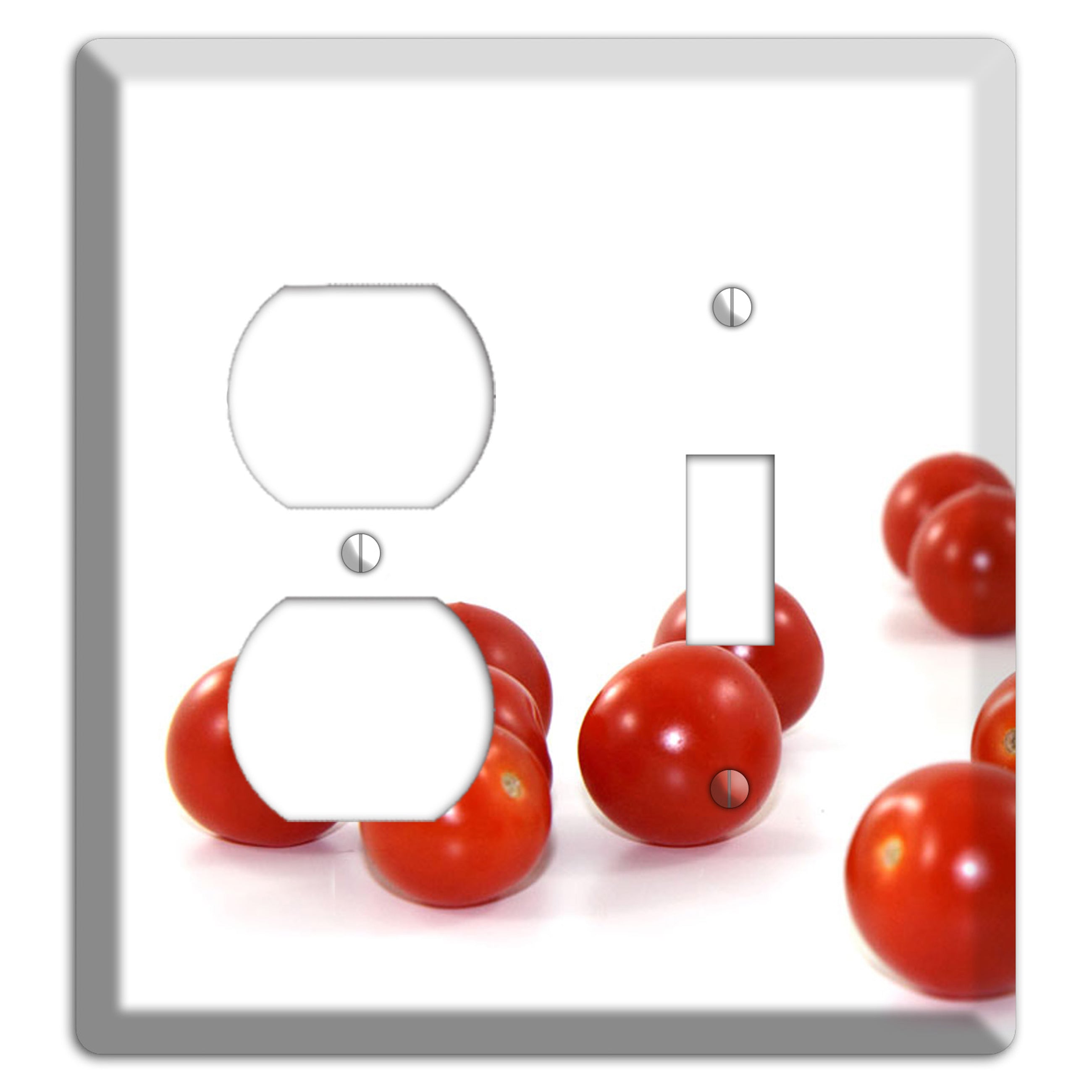 Tomaotes Small Duplex / Toggle Wallplate