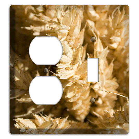 Wheat Duplex / Toggle Wallplate