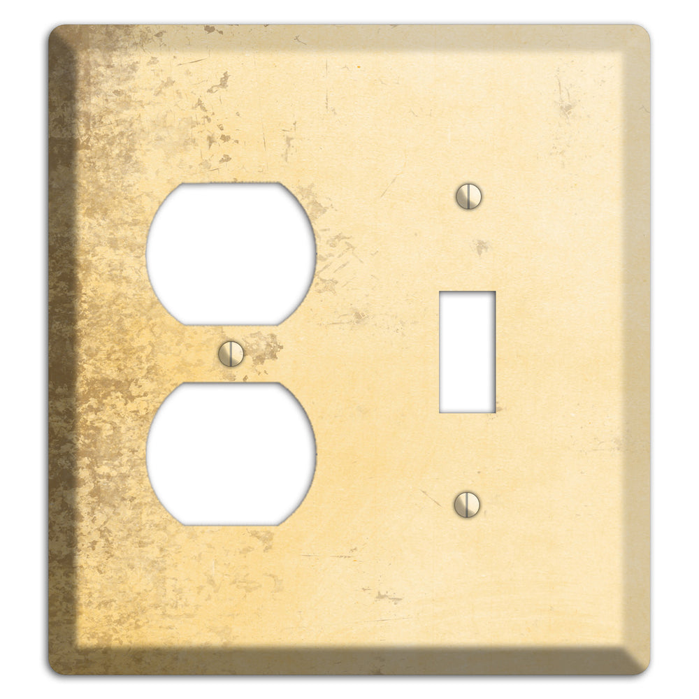 Astra Vintage Grunge Duplex / Toggle Wallplate