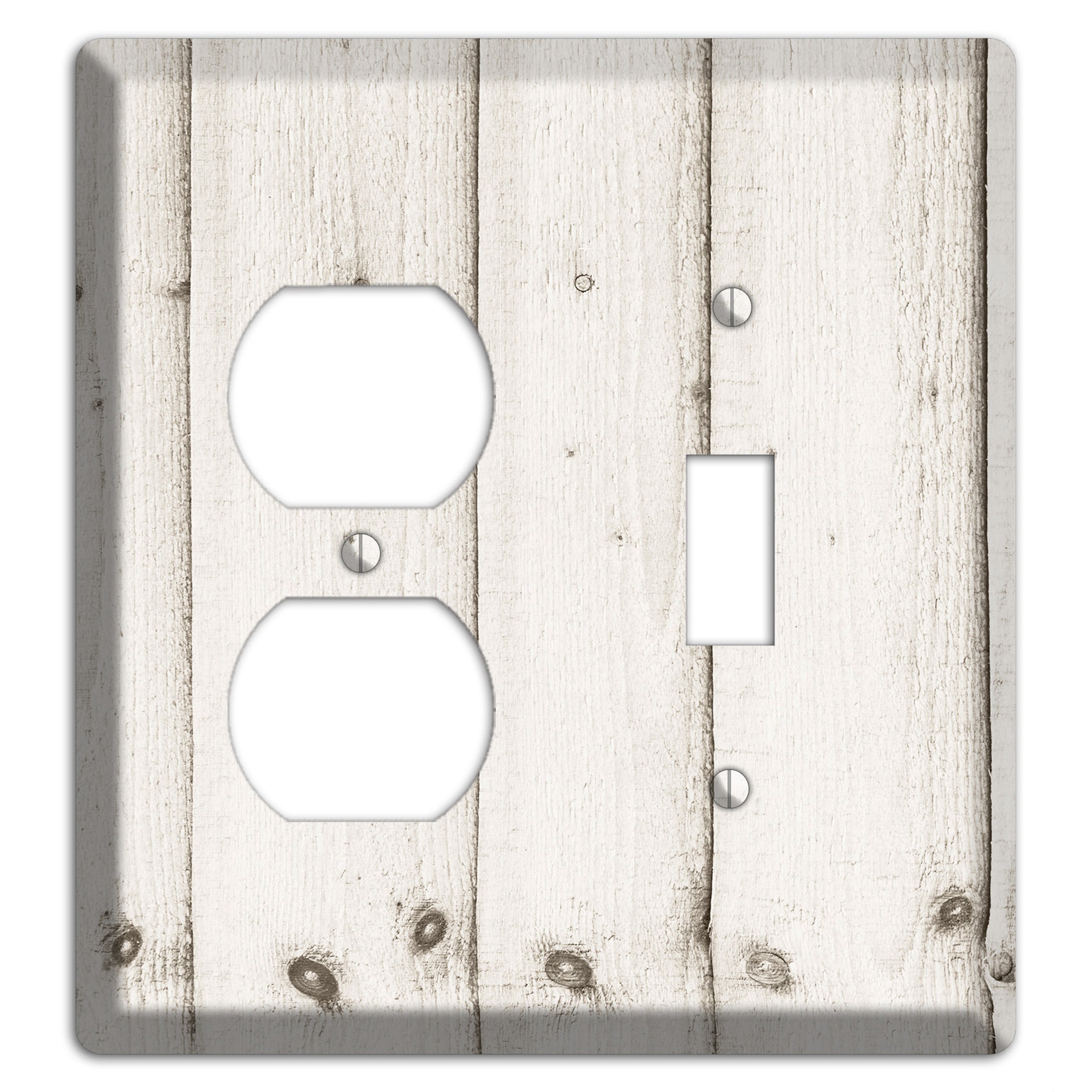Swirl Antique Duplex / Toggle Wallplate