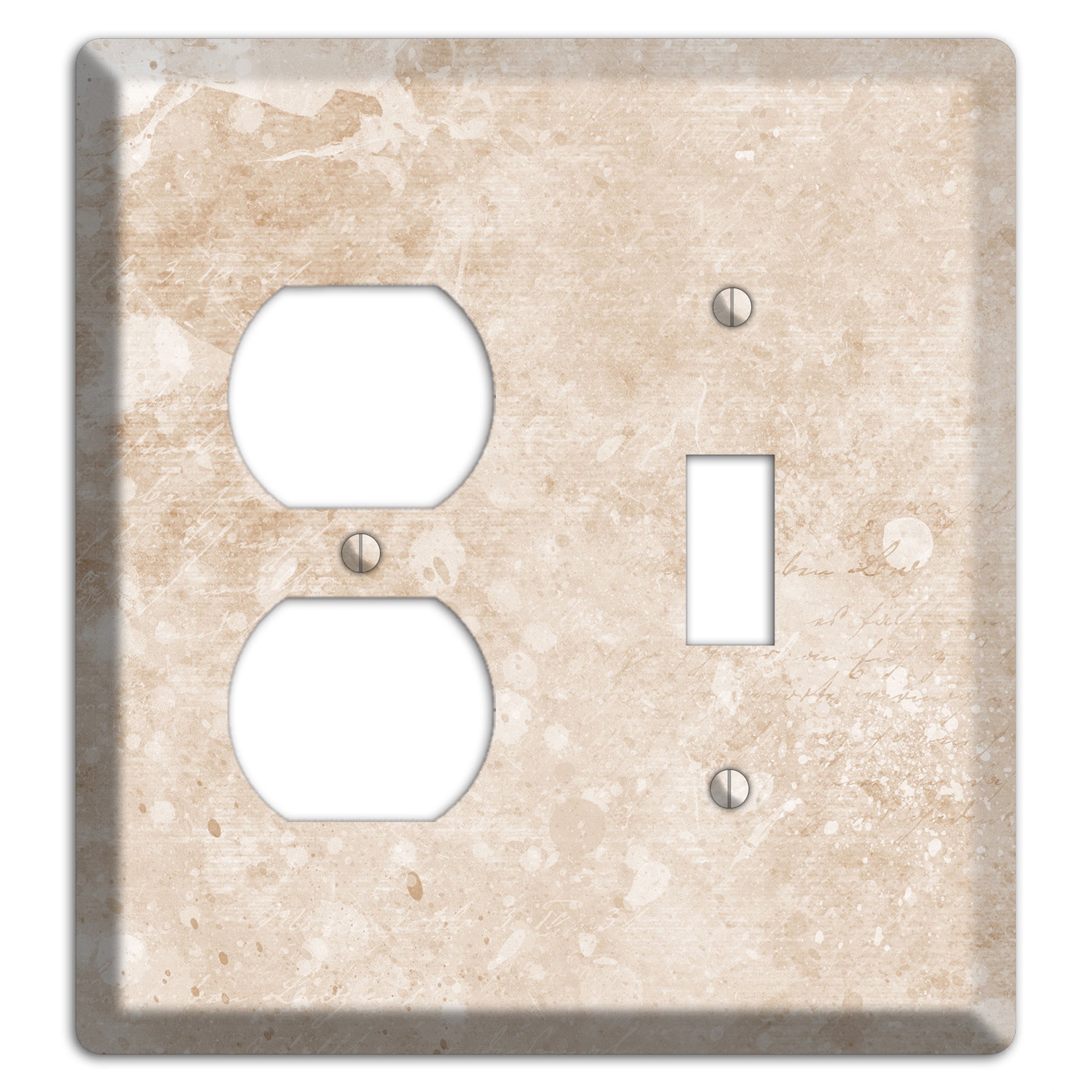 Logan Whimsical Damask Duplex / Toggle Wallplate
