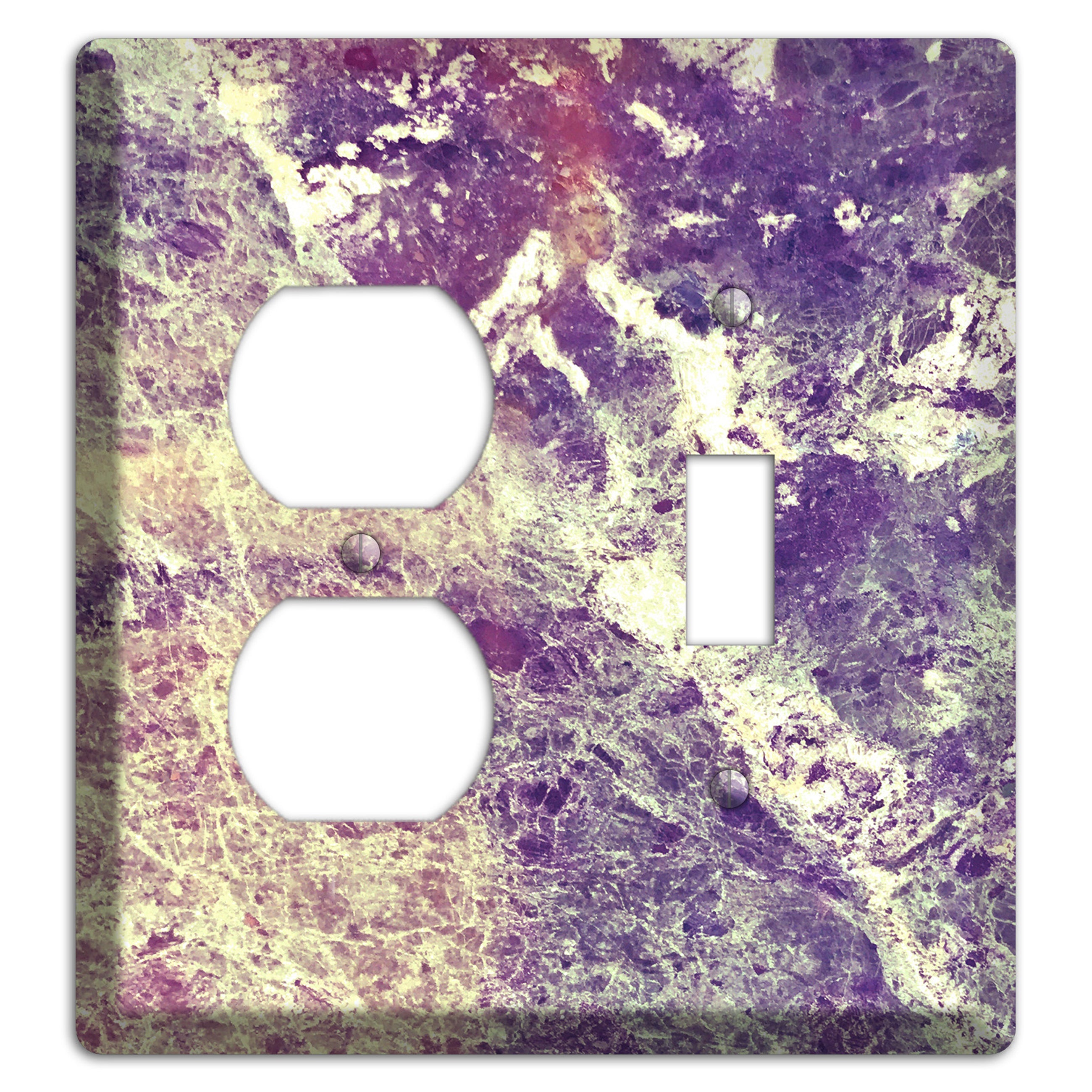Mamba Marble Duplex / Toggle Wallplate