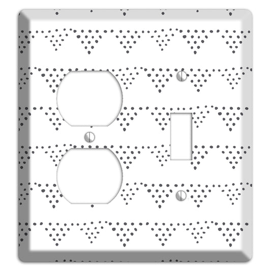 Abstract 16 Duplex / Toggle Wallplate