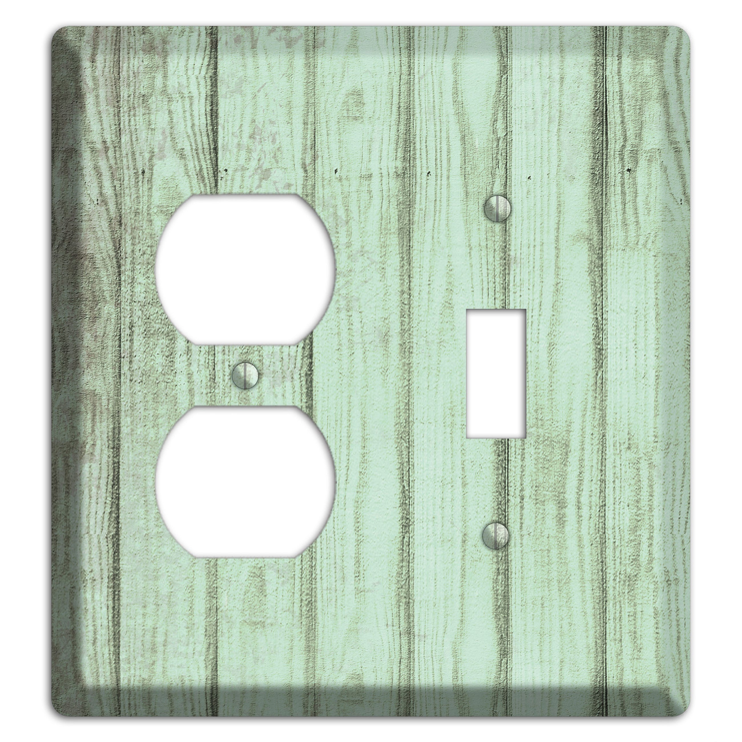 Norway Weathered Wood Duplex / Toggle Wallplate