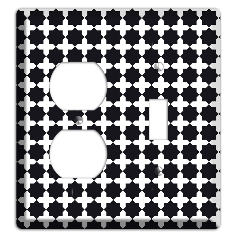 Moroccan 4 Duplex / Toggle Wallplate