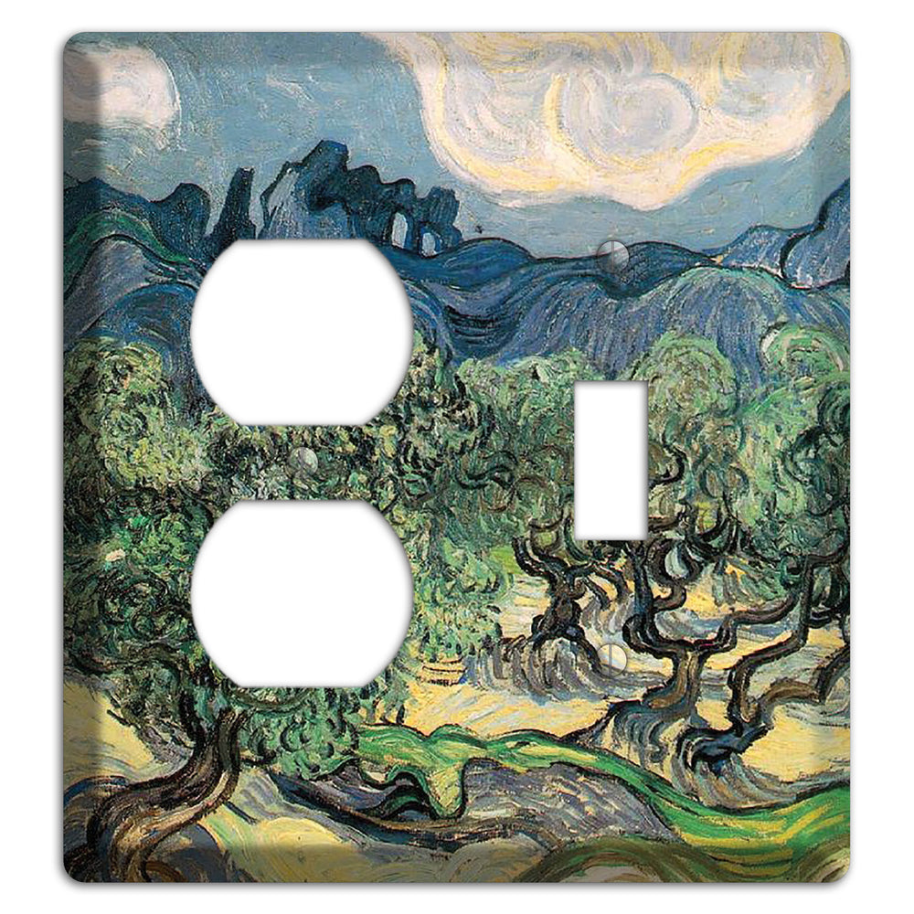 Vincent Van Gogh 5 Duplex / Toggle Wallplate