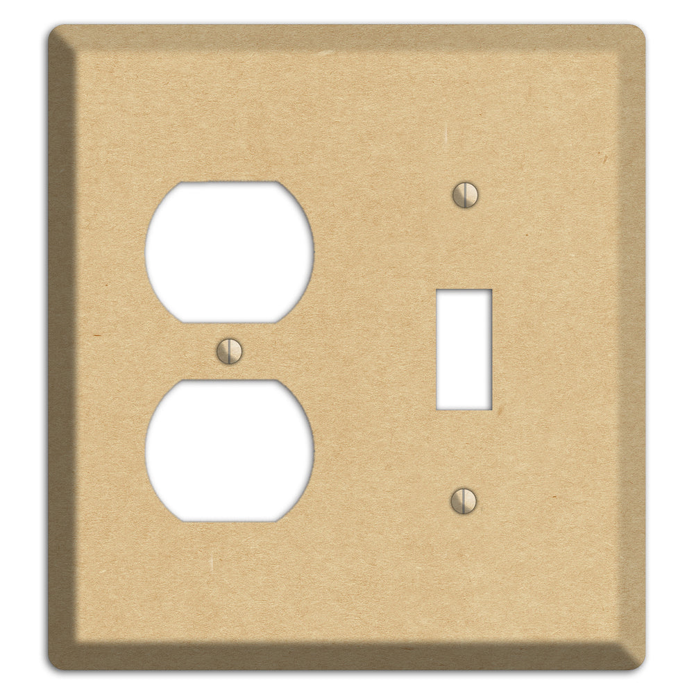 Calico Kraft Duplex / Toggle Wallplate