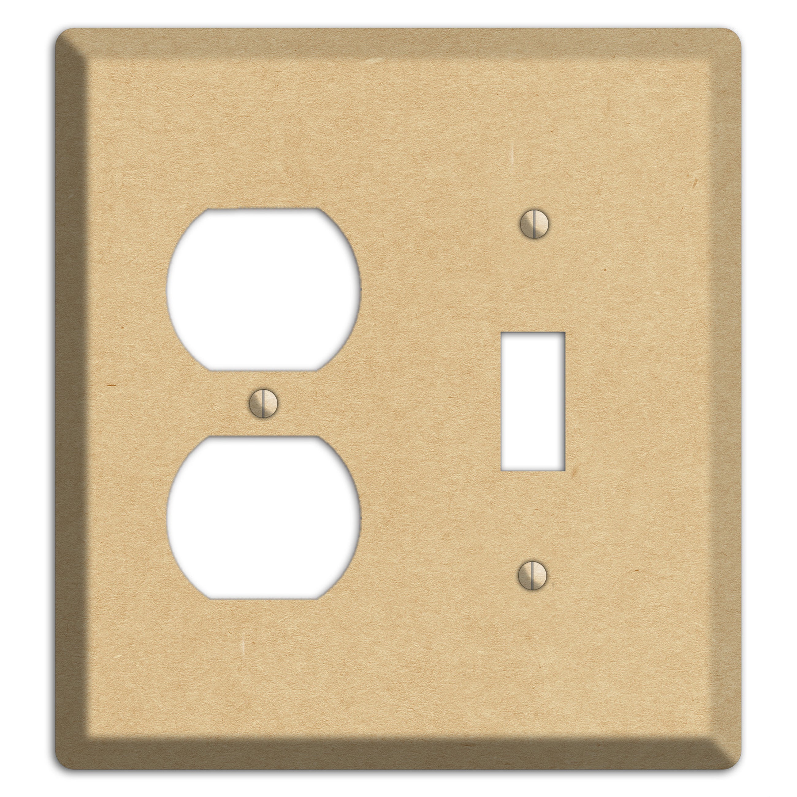 Calico Kraft Duplex / Toggle Wallplate