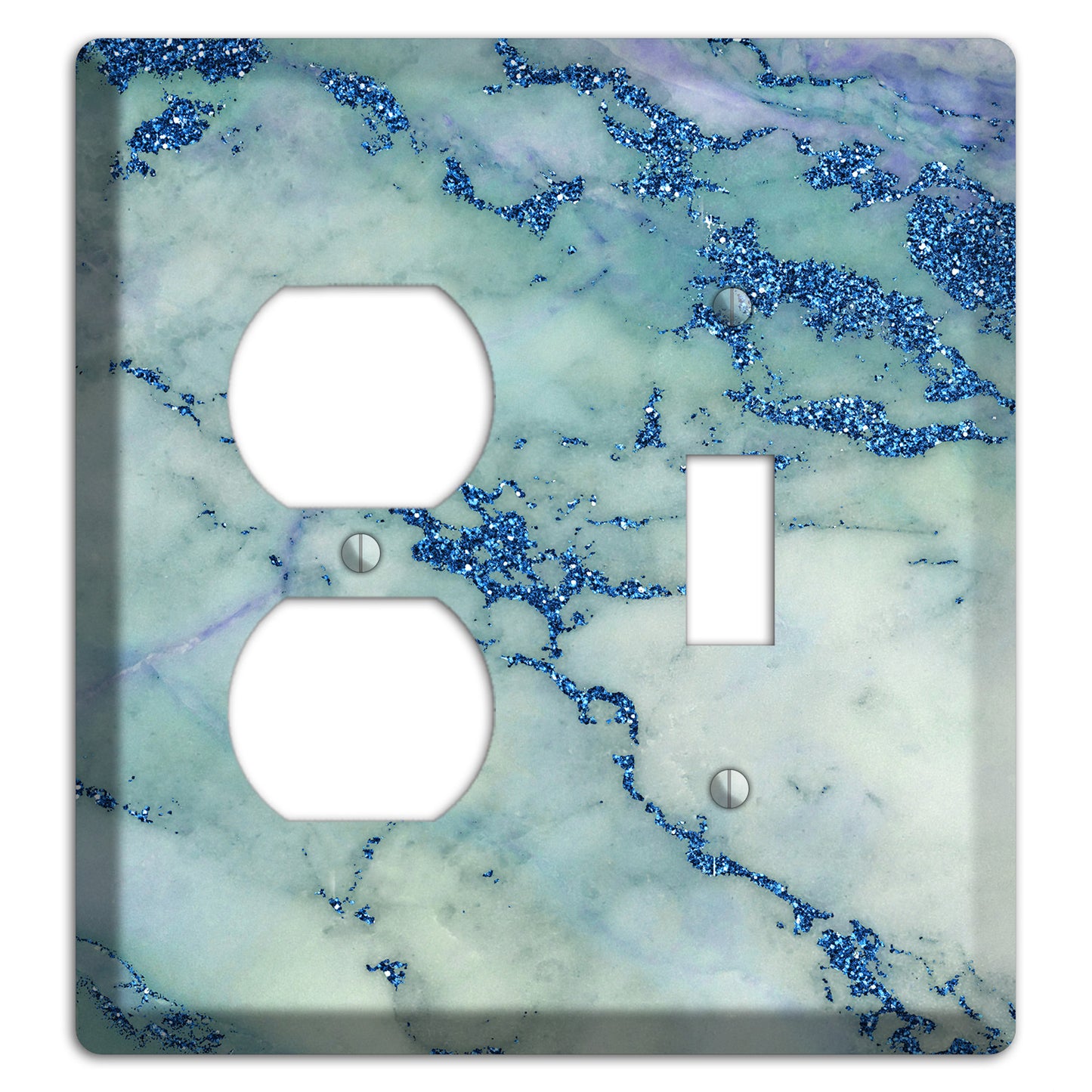 Opal marble Duplex / Toggle Wallplate