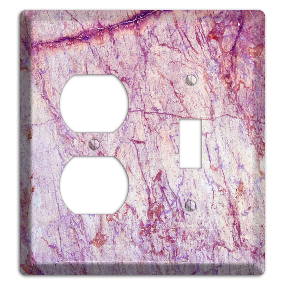 Maverick Marble Duplex / Toggle Wallplate