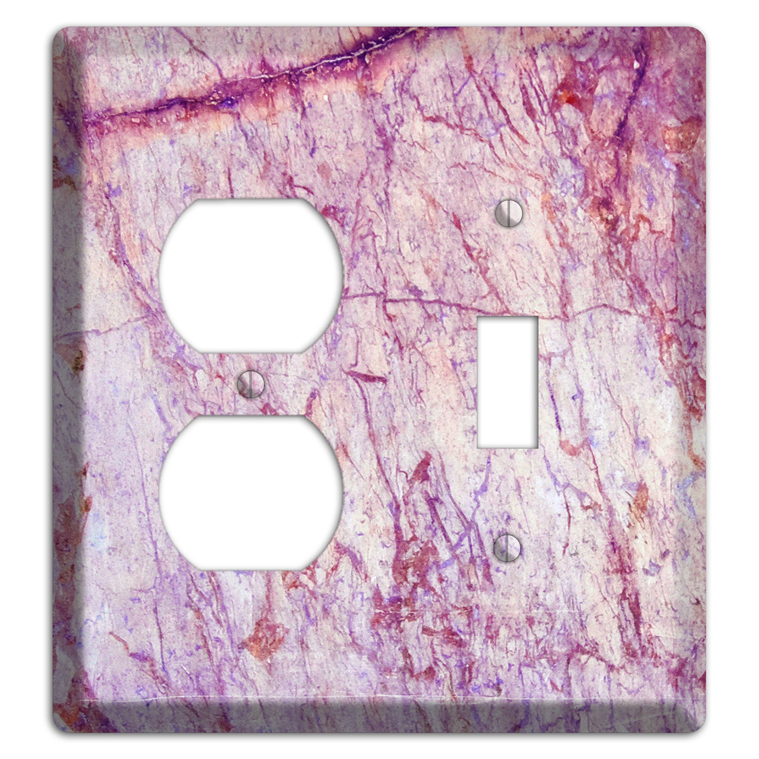 Maverick Marble Duplex / Toggle Wallplate