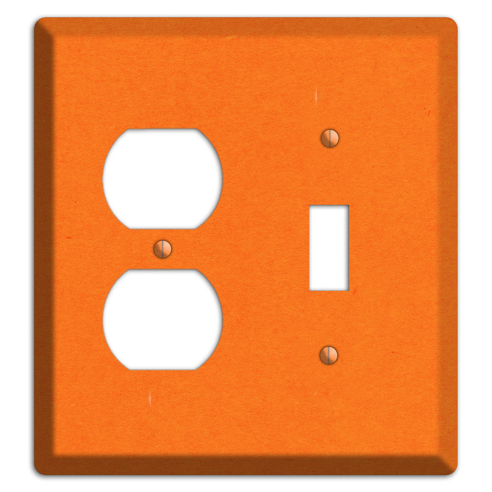 Pumpkin Kraft Duplex / Toggle Wallplate