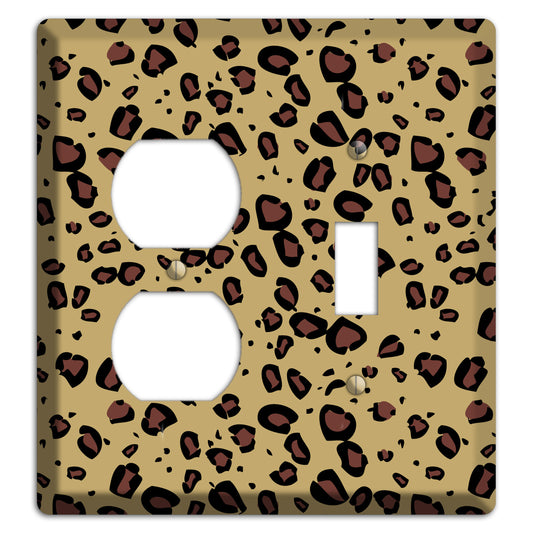 Leopard Duplex / Toggle Wallplate