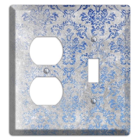 Loblolly Whimsical Damask Duplex / Toggle Wallplate