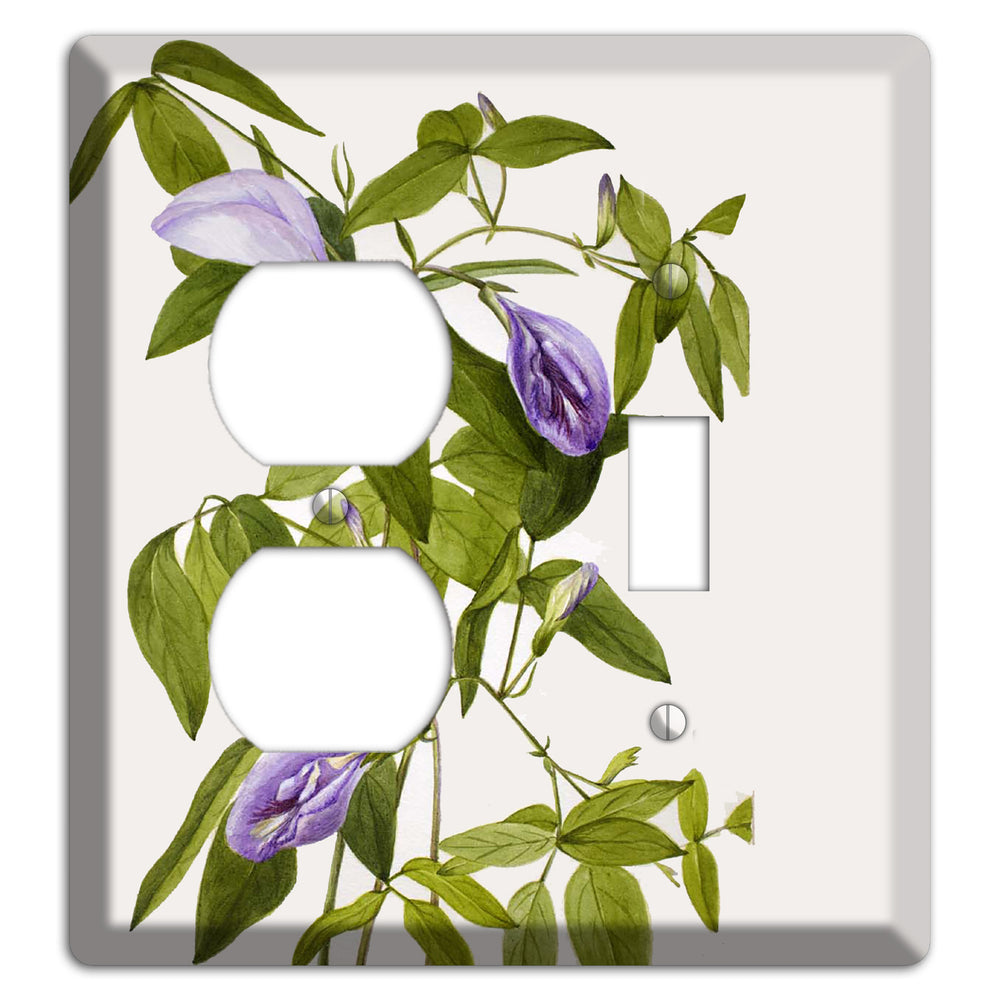 Clitoria Mariana Duplex / Toggle Wallplate