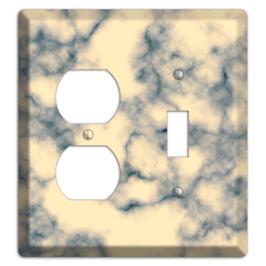 Mantle Marble Duplex / Toggle Wallplate