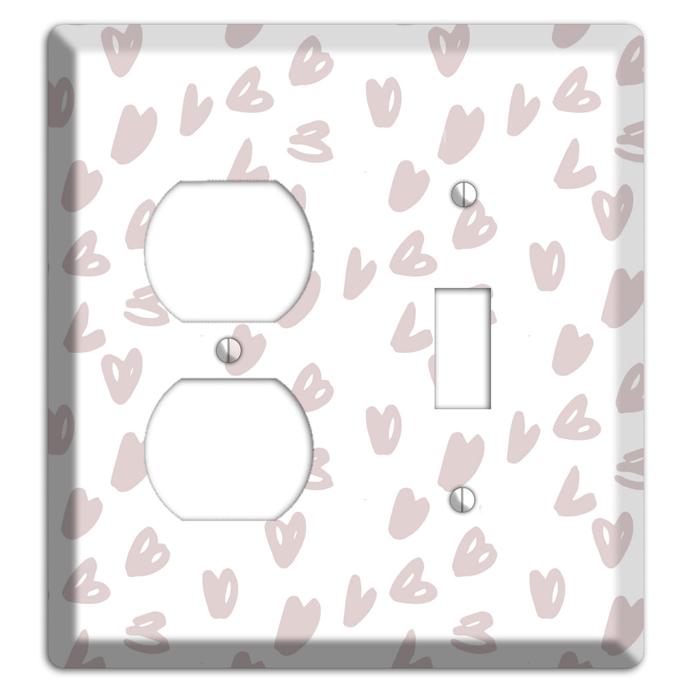 Abstract 21 Duplex / Toggle Wallplate