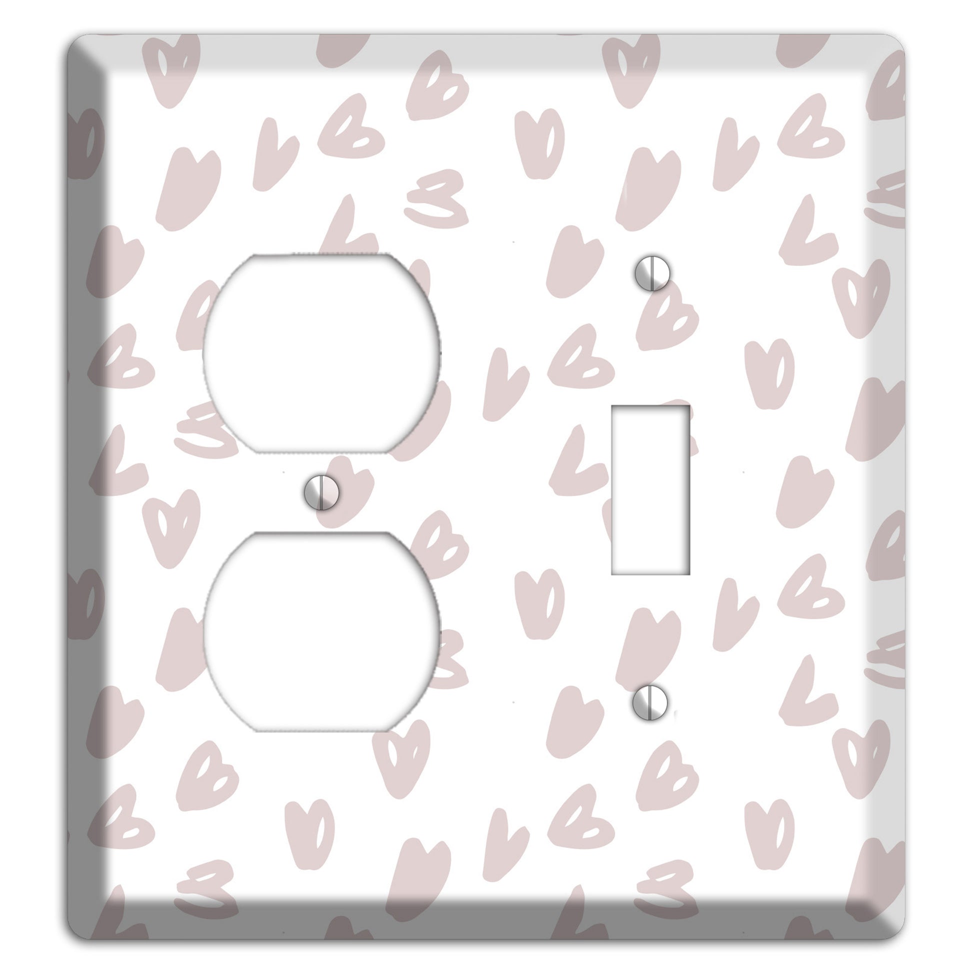 Abstract 21 Duplex / Toggle Wallplate