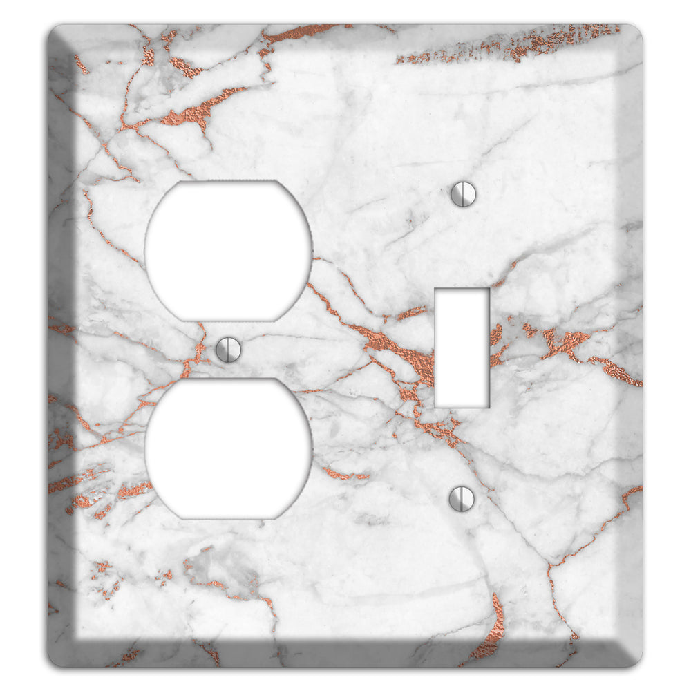 Copperfield Copper Duplex / Toggle Wallplate