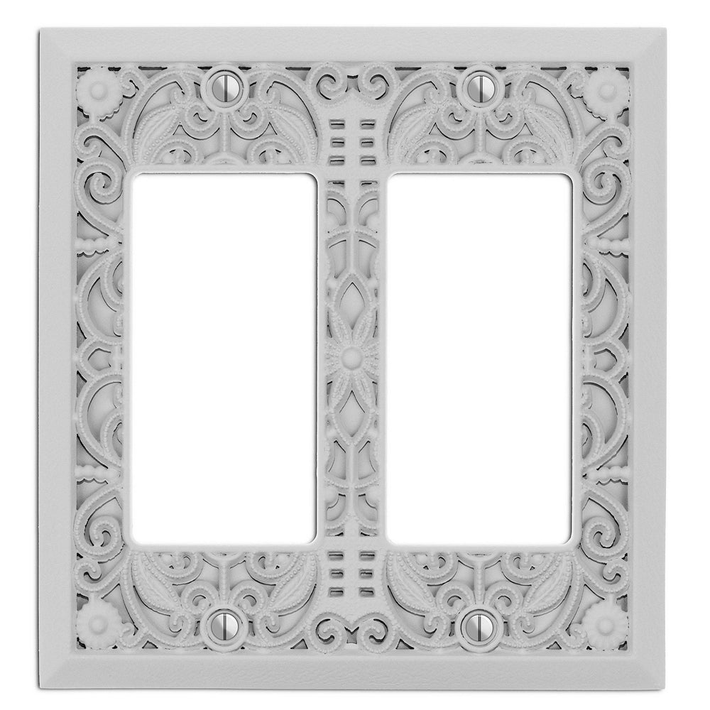 Gray Filigree Shabby Chic 2 Rocker (GFI)