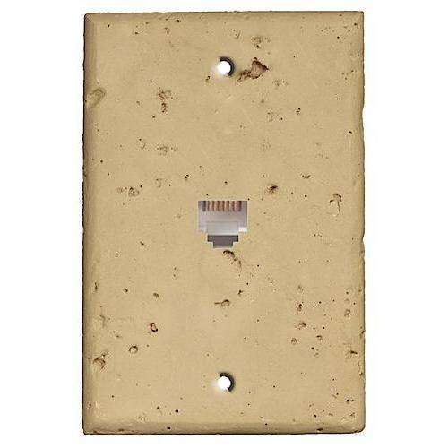 Khaki Stone Phone Hardware with Plate