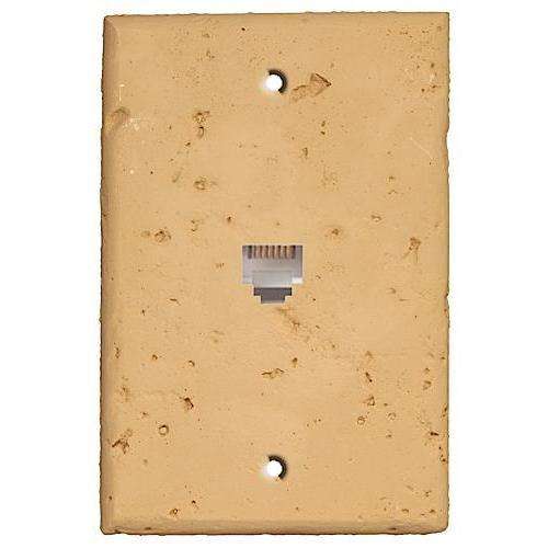 Caramel Stone Phone Hardware with Plate