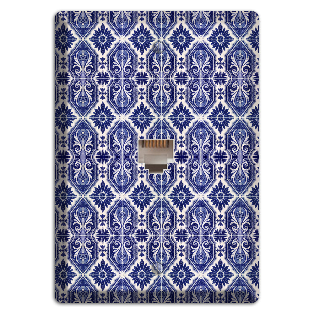 Tavira Tiles 8 Phone Wallplate