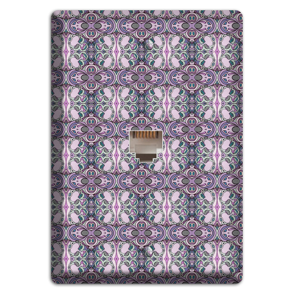 Pink Purple Sage Tapestry 2 Phone Wallplate