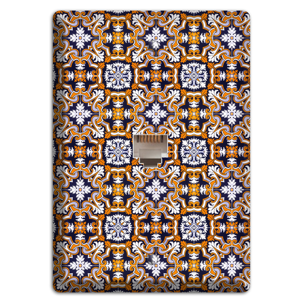 Tavira Tiles 6 Phone Wallplate