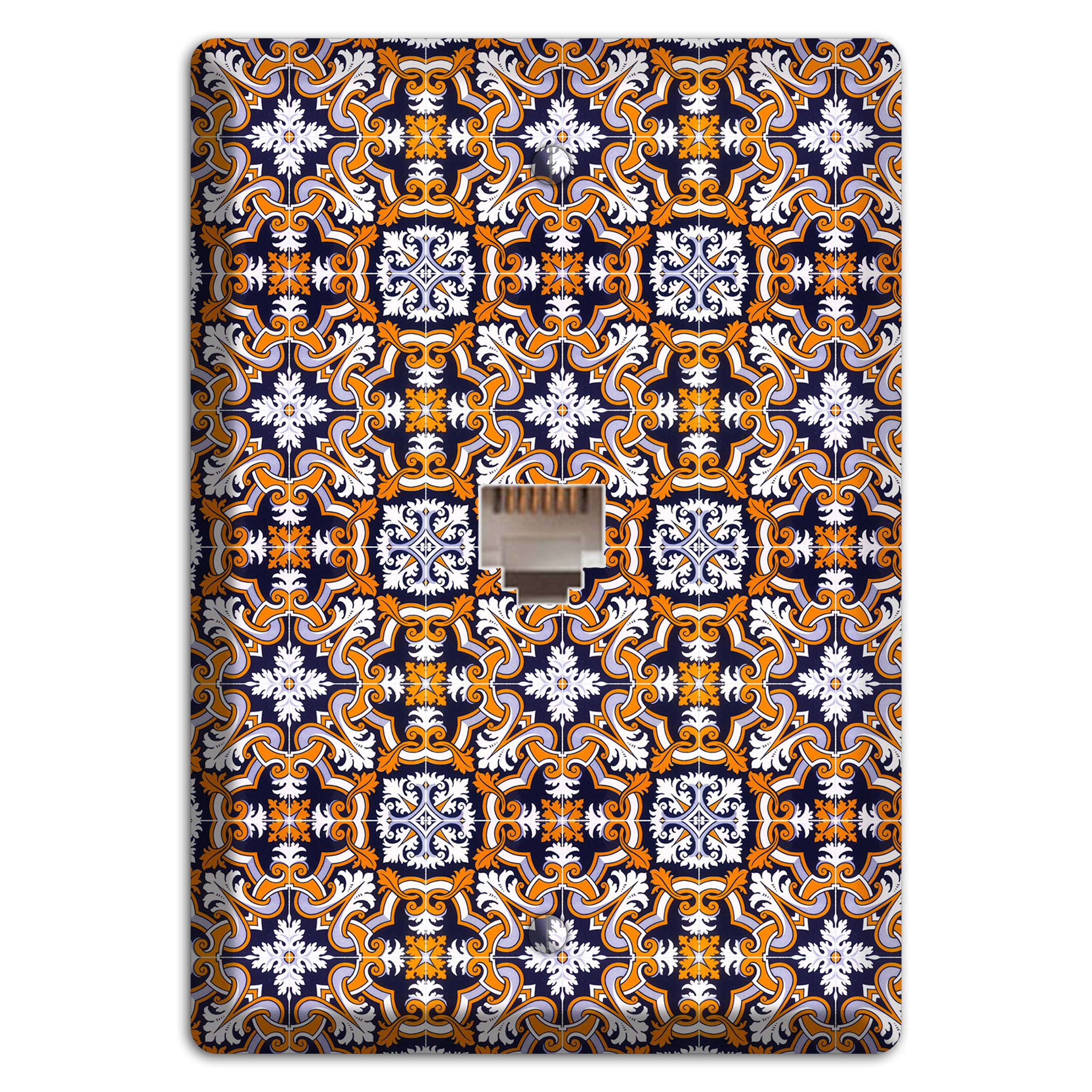 Tavira Tiles 6 Phone Wallplate
