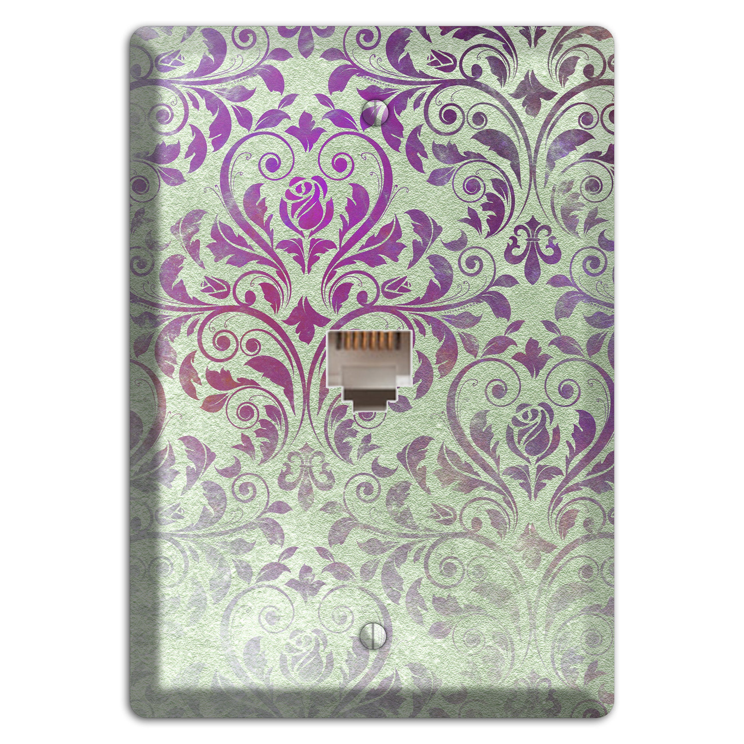 Venus Whimsical Damask Phone Wallplate