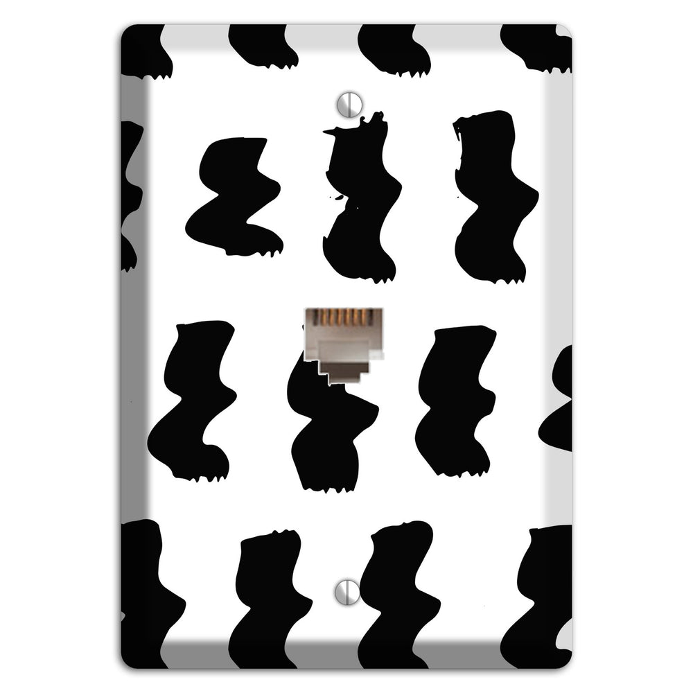 Ink Brushstrokes 5 Phone Wallplate