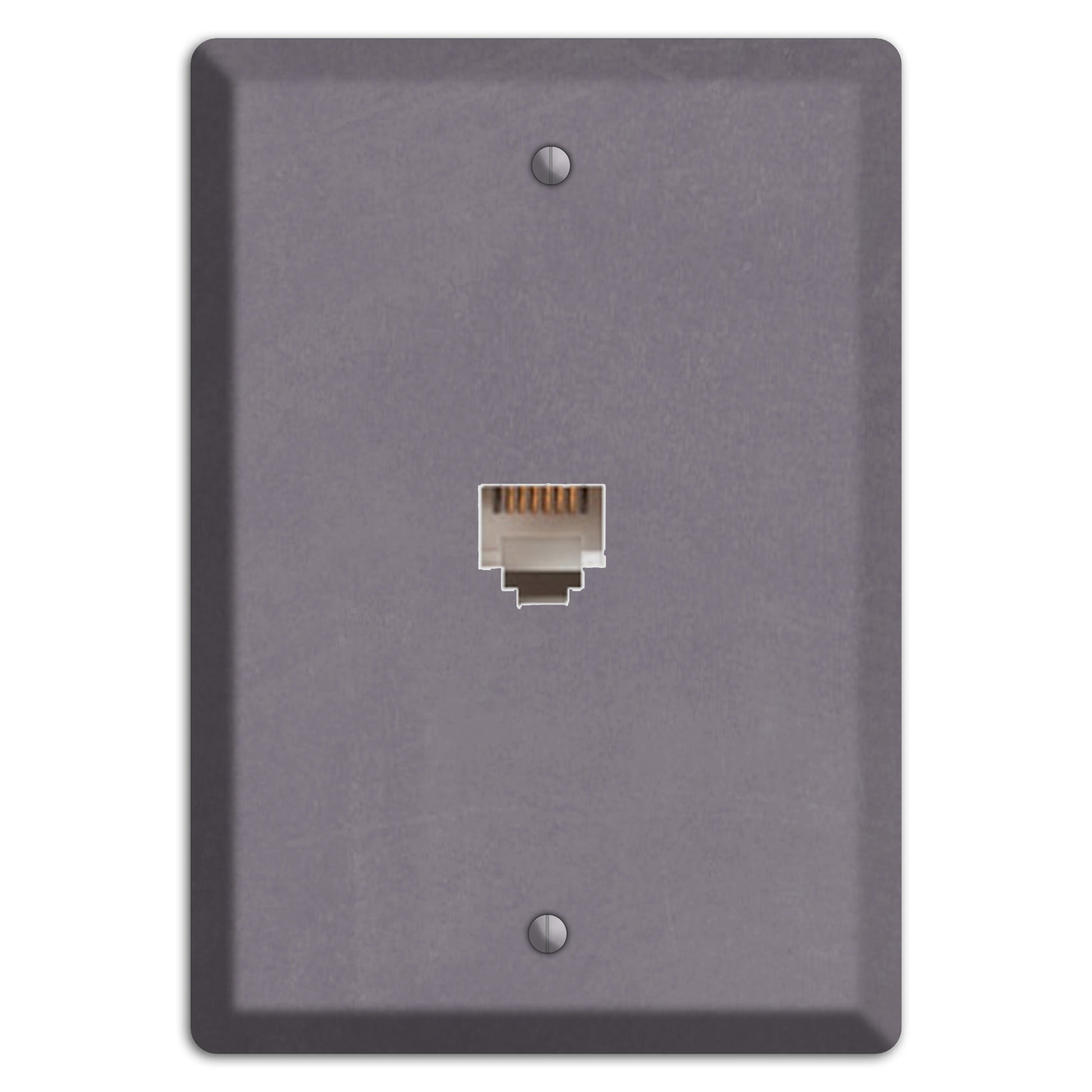 Chalk Purple Phone Wallplate