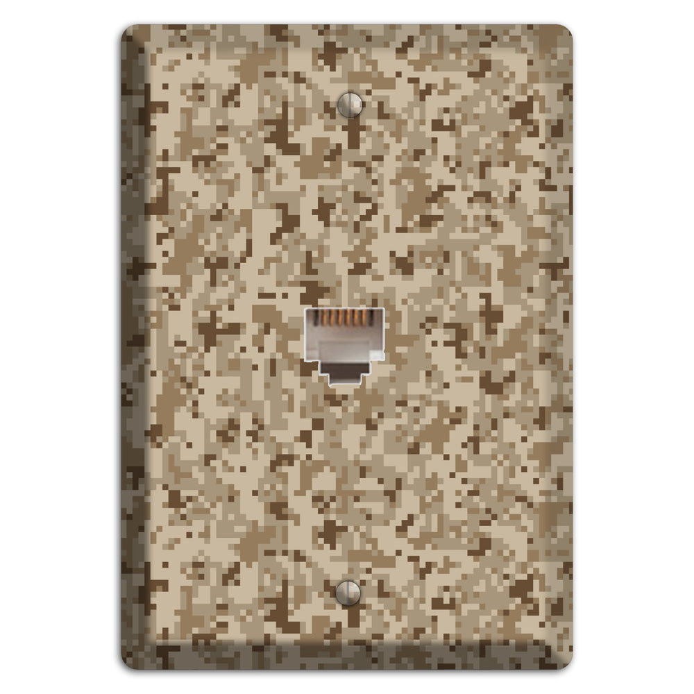 Desert Camo Phone Wallplate