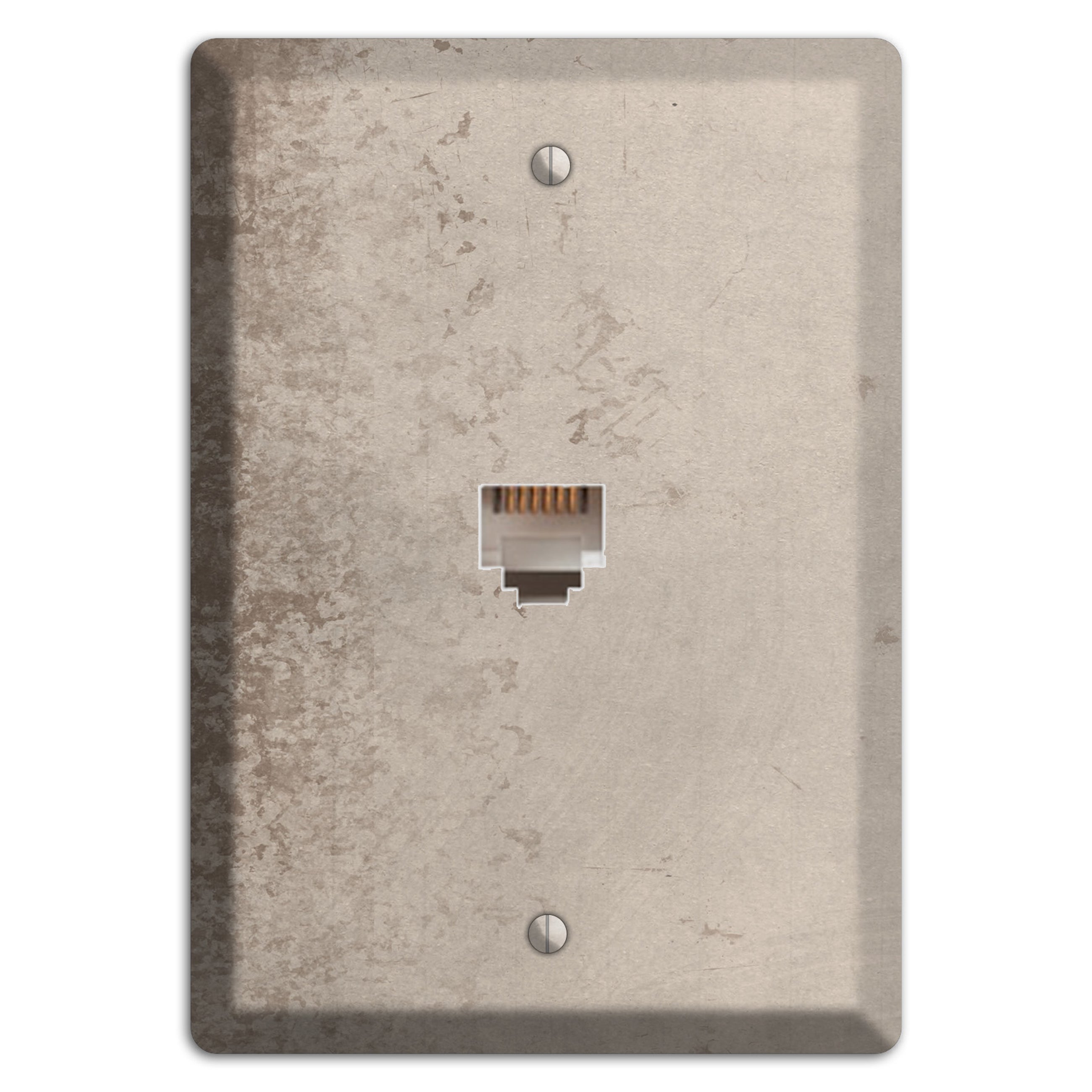 Sisal Vintage Grunge Phone Wallplate
